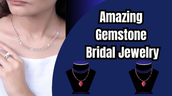 >alt>Gemstone Bridal Jewelry>