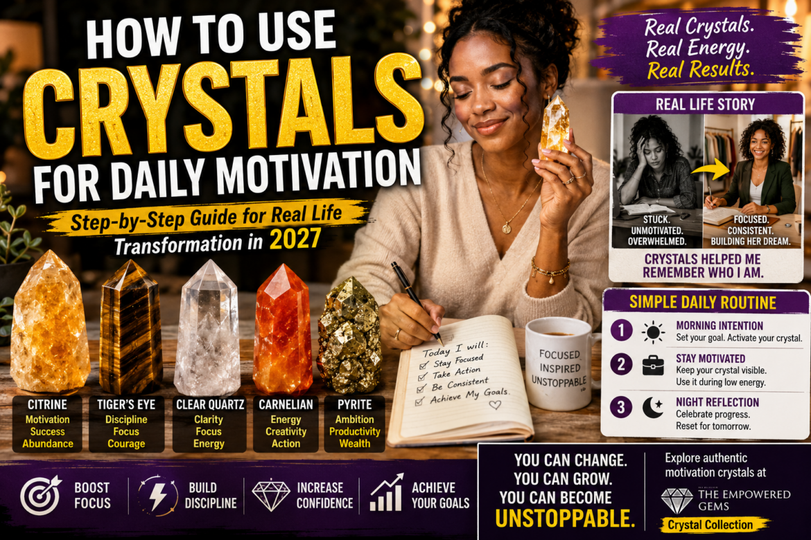 >alt>Crystals for Daily Motivation>