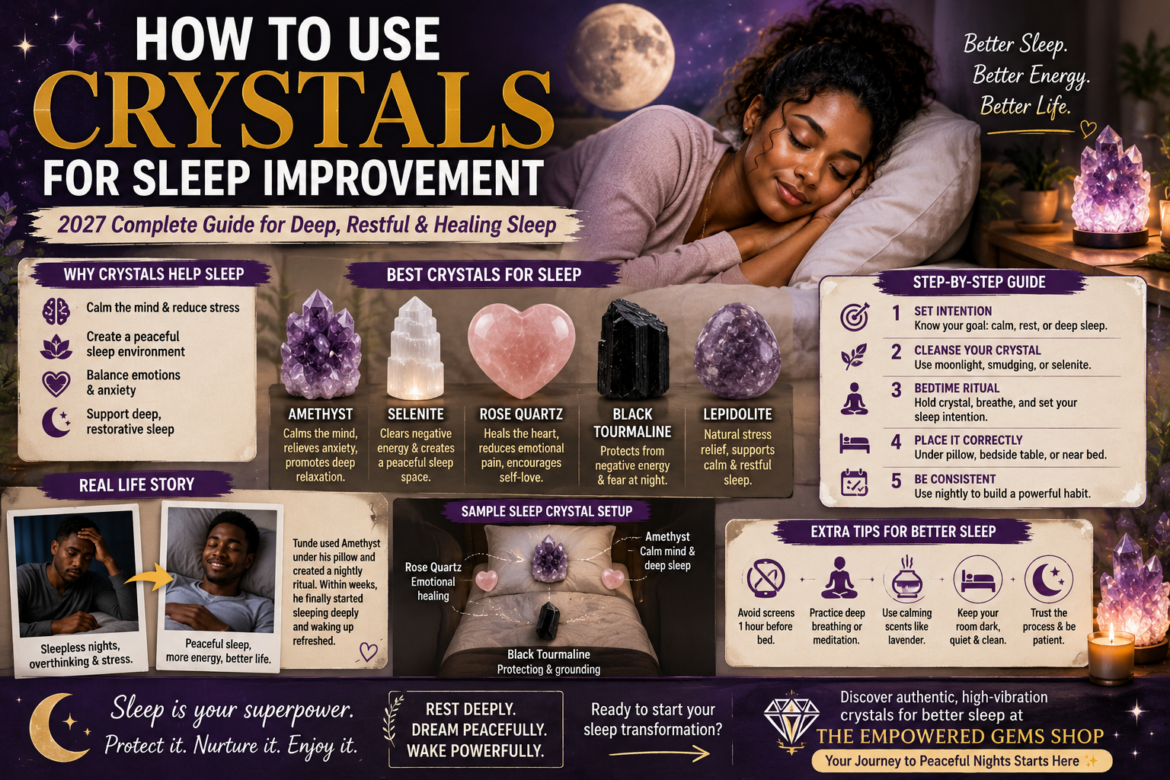 Crystals for Sleep Improvement>